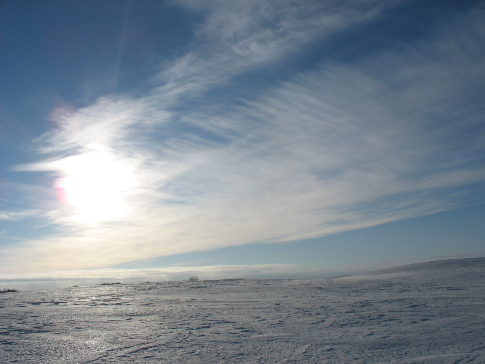 Snow and Clouds