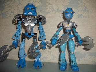 Bionicle MoC Toa Gali Nuva