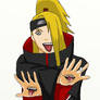 Deidara coloured xD