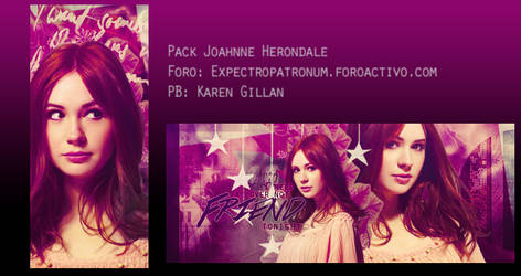 Pack Herondale / Signature Karen Gillan