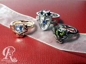 MLP This Day Aria rings set 01307TDA