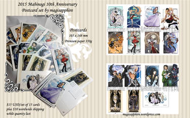 Mabinogi Postcard set by magisapphire