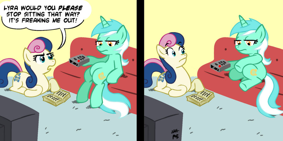 Ponies Don't Work that Way COLORED