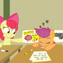 Cutie Mark Crusaders in: Classroom Follies COLORED