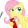 Flutershy in: Pringles Product Placement COLORED