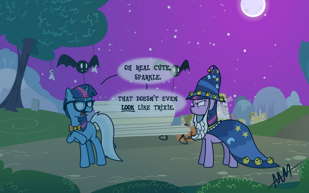 Trixie or Treat REDUX! by Drewdini