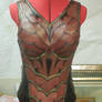 Leather Dragonscale female breastplate