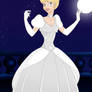 Cinderella Ball gown white