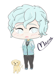 Icaro chibi con Sr.Y