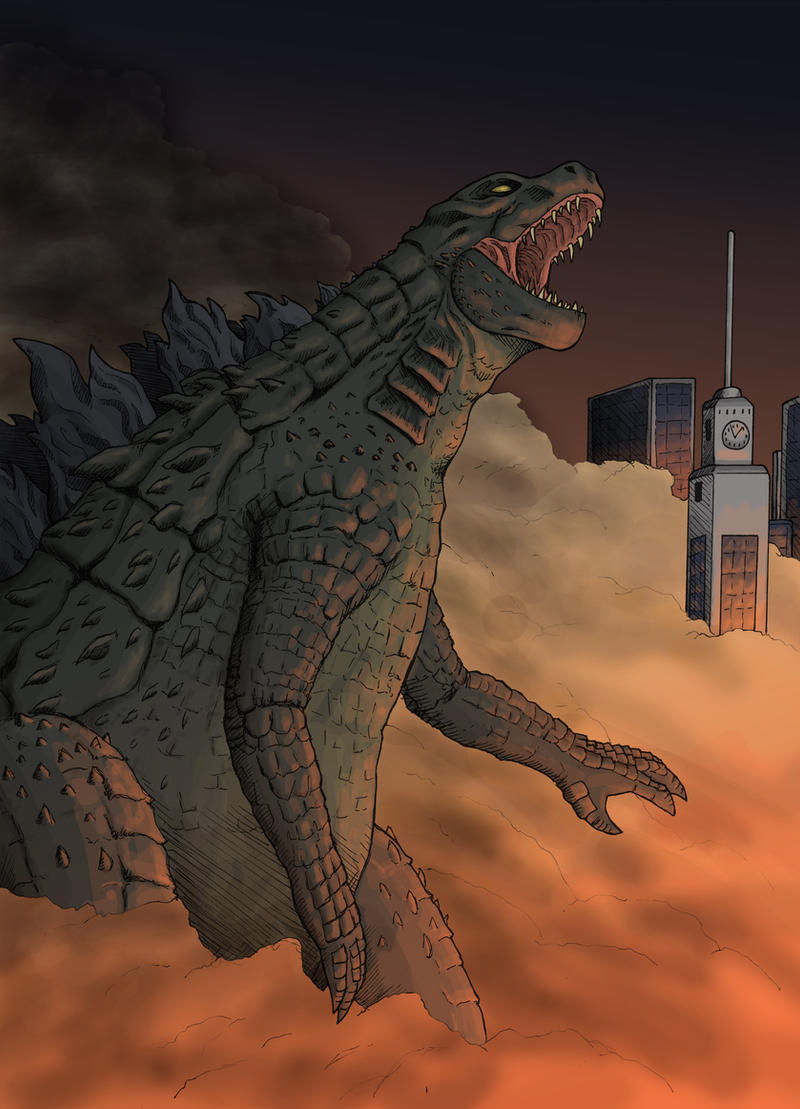 Godzilla, King of the Monsters! by Stark-liverbird on DeviantArt