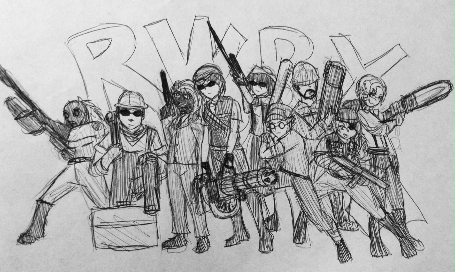 Tf2 Rwby Mod RWBY Team Fortress 2 by MechaG11 on DeviantArt