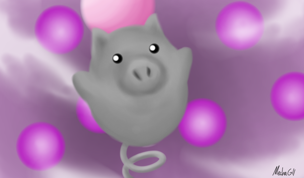 Spoink Painting