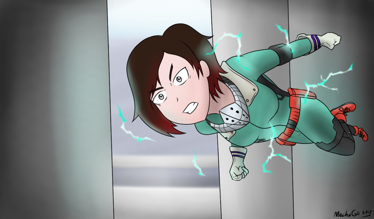 Ruby Mha Deku Ruby (RWBY x Boku no Hero Academia) by MechaG11 on DeviantArt