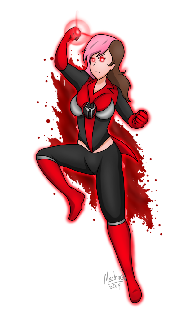 Rwby Rang Rage Red Lantern Neo (Rage, Injustice RWBY) by MechaG11 on DeviantArt