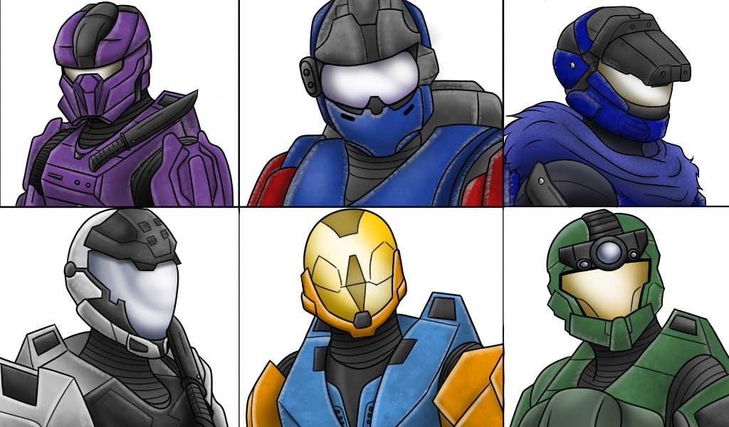Halo RP Spartans by MechaG11 on DeviantArt