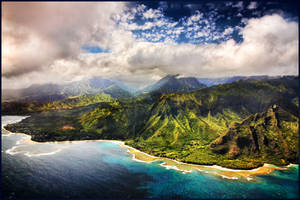 Bird's Eye view of Kauai