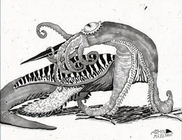 Resting Snallygaster