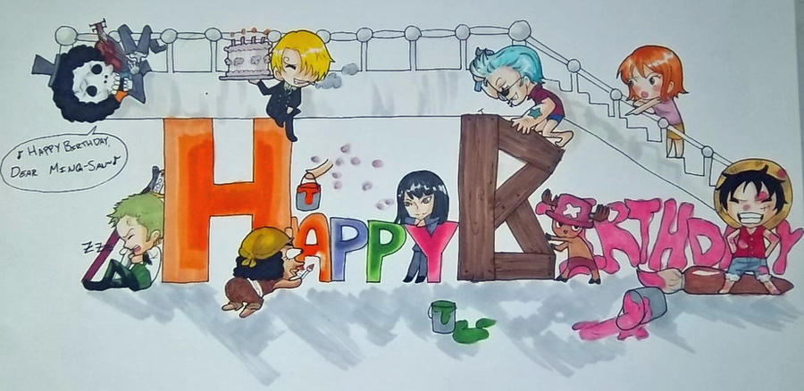 Happy Birthday From the Strawhat Pirates!