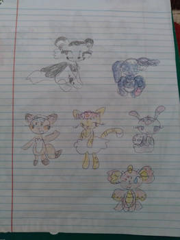 Fantasy story characters