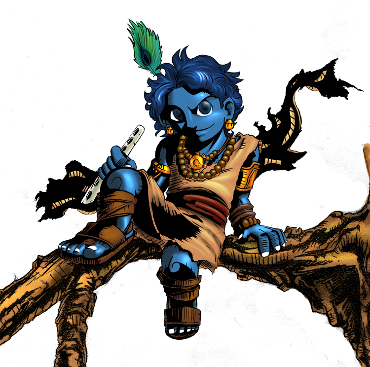 little krishna by razen-sketch on DeviantArt little krishna by razen-sketch on DeviantArt
