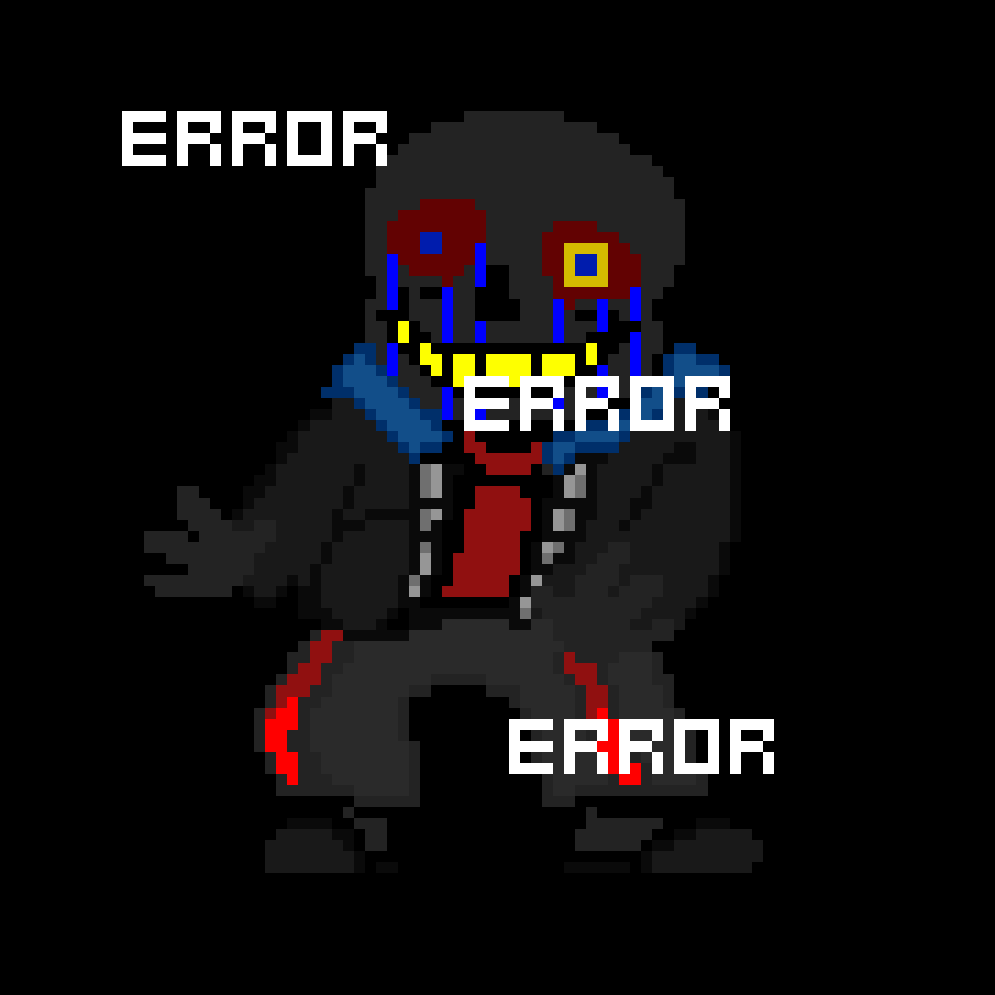 Error Sans Deviantart ERROR sans spooky dance GIF by MONOSANSVM on DeviantArt