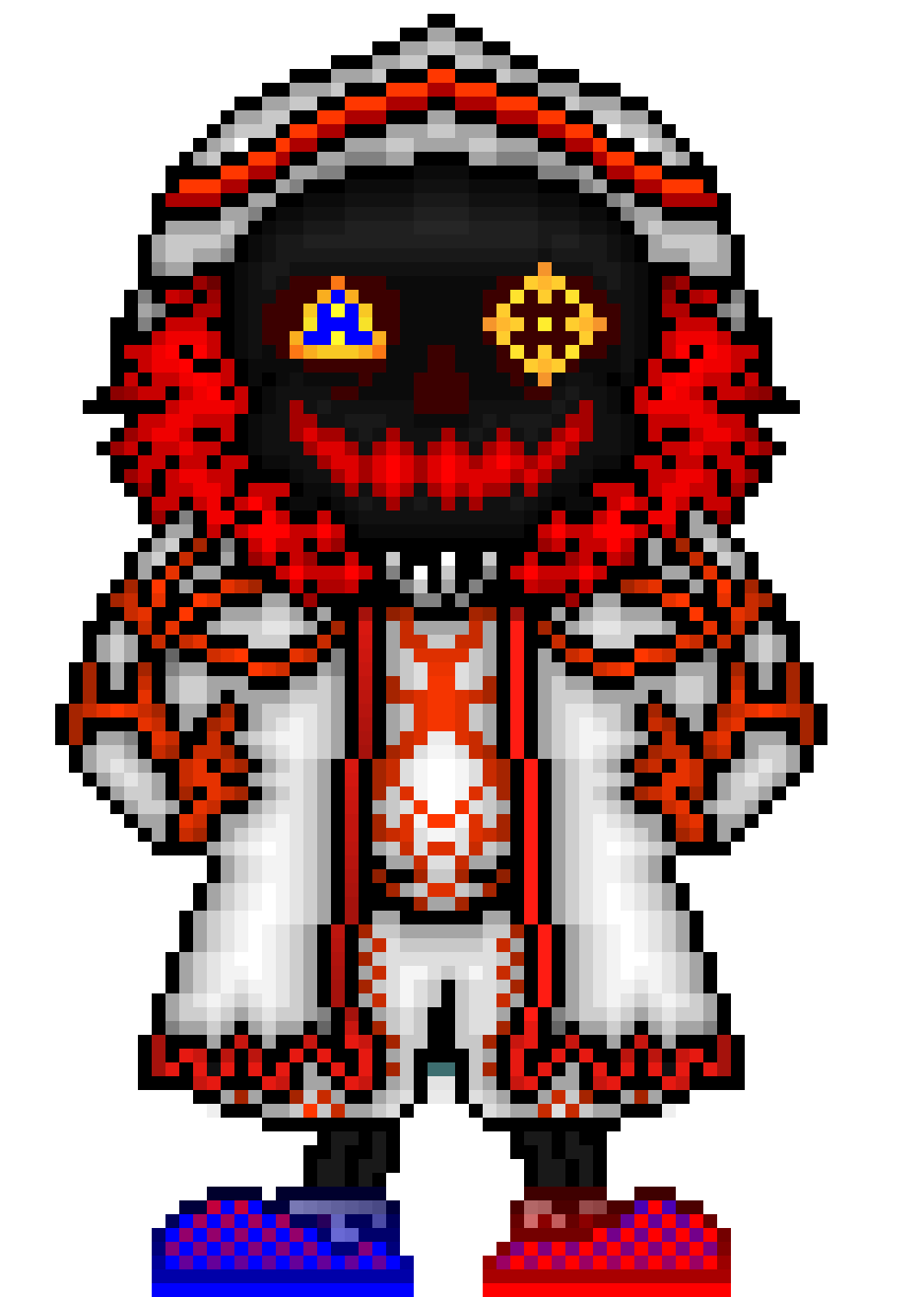 Pixilart - sans battle by Luv4all1234