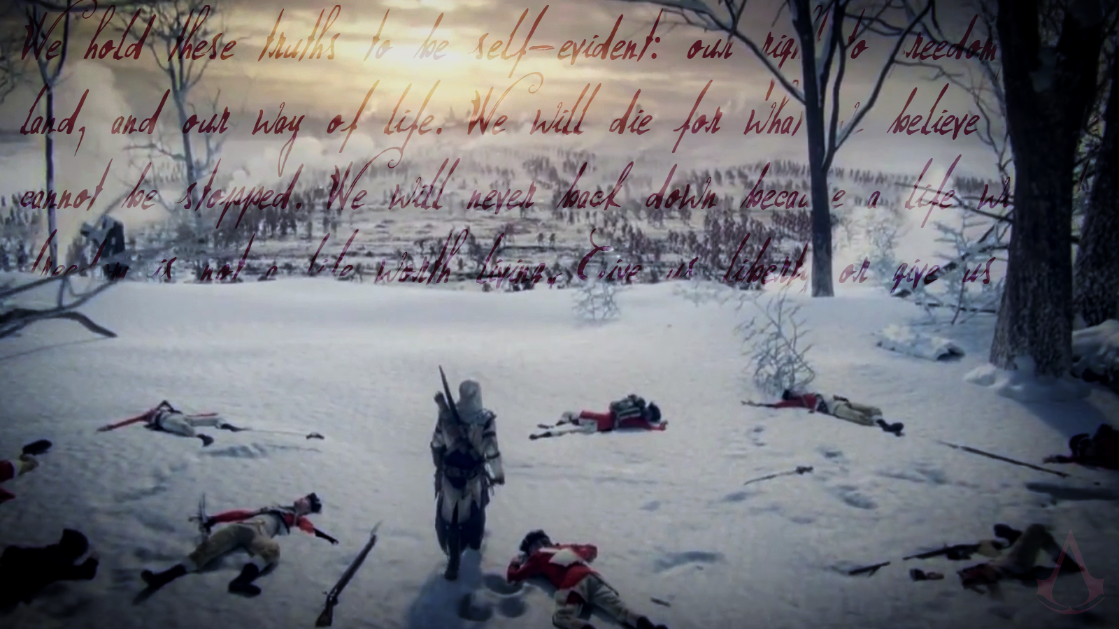 Assassins Creed 3 Trailer Wallpaper by PabloDoogenfloggen on DeviantArt