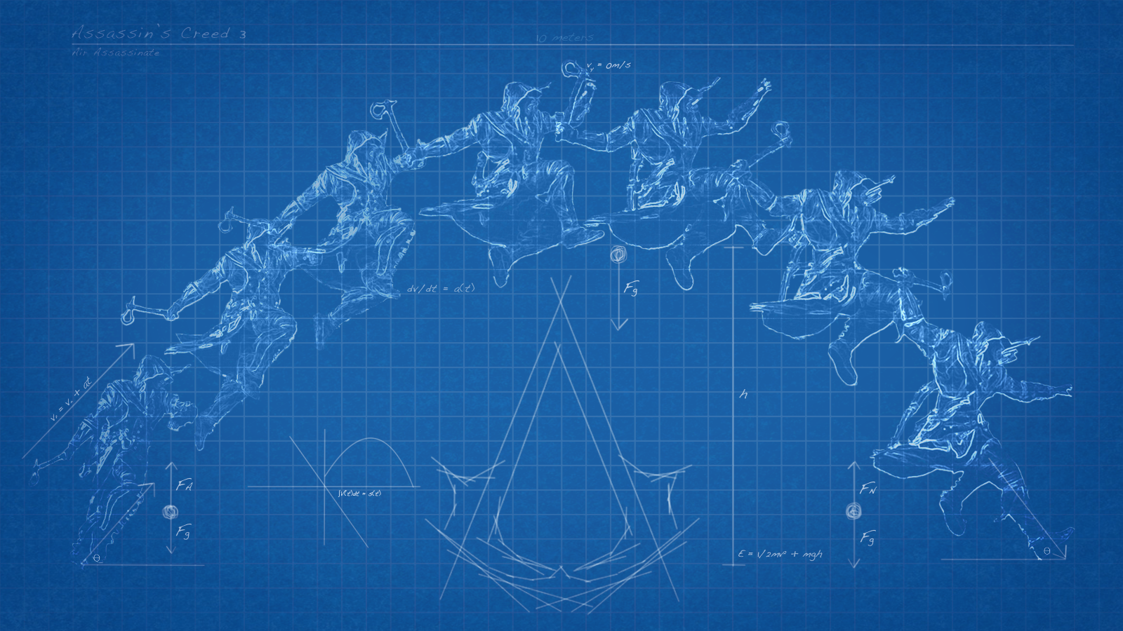 Assassins Creed 3 Blueprint Wallpaper