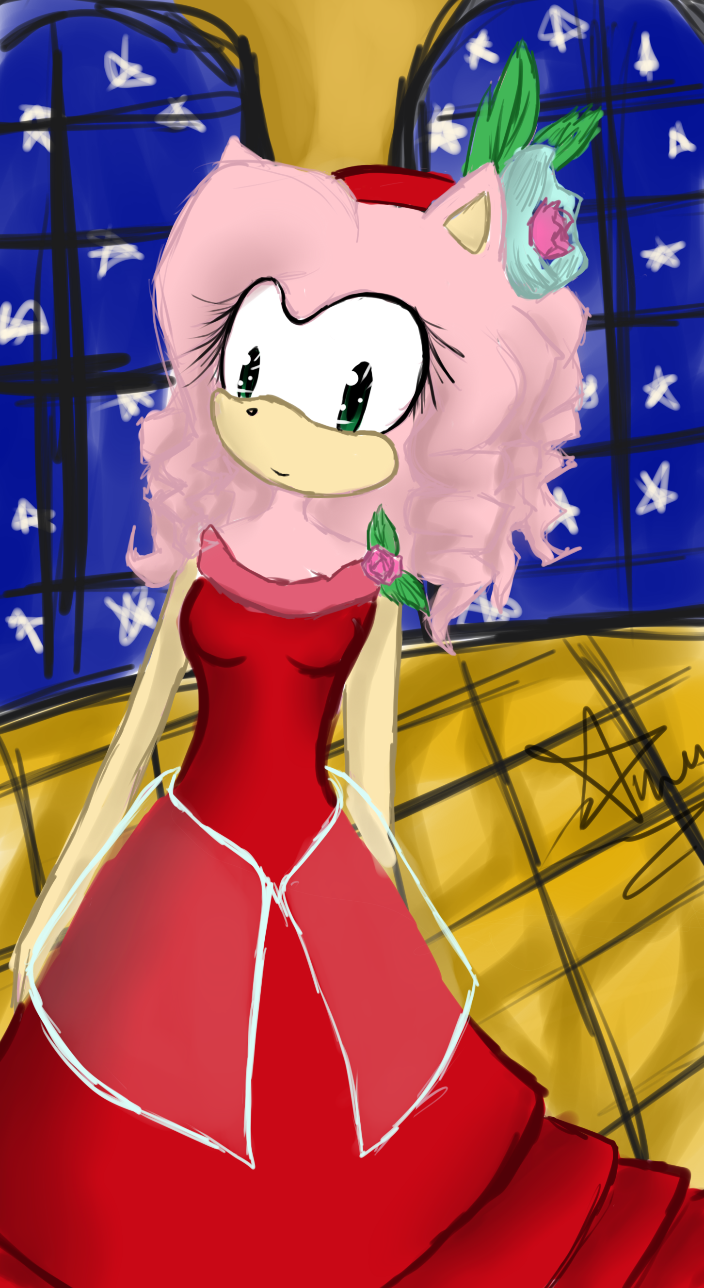 princess amy rose dress Amy's Sonic X Episode 65 Dress by germanname1990 on DeviantArt