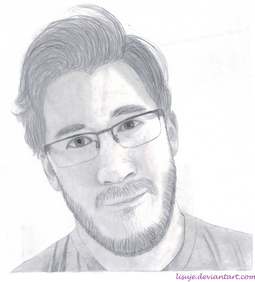 Markiplier Pencil Sketch 2 by lisuje on DeviantArt