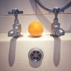 Orange bath