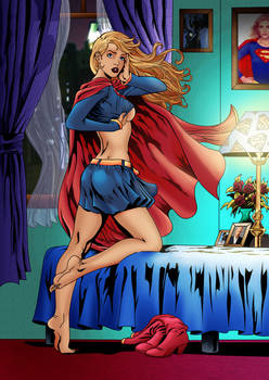 Supergirl Coloring