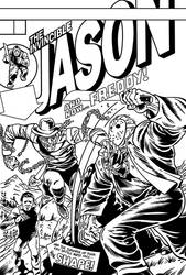 Freddy vs Jason gag cover