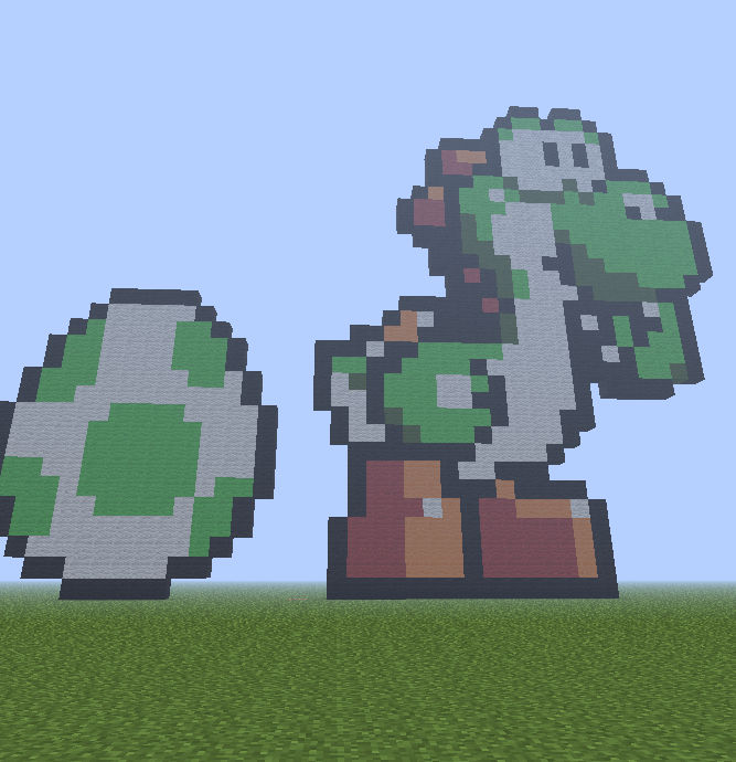 Minecraft Yoshi Rig Yoshi - Minecraft by Ohcan123 on DeviantArt