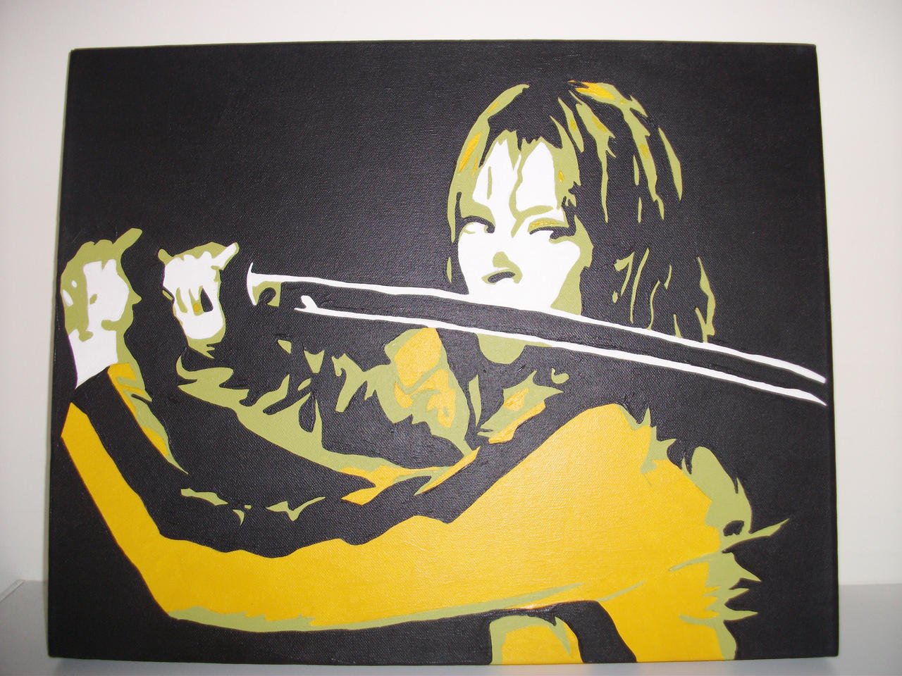 Kill Bill Pop Art Canvas