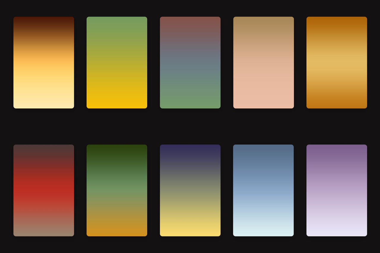 Vintage Gradients by getorohee on DeviantArt