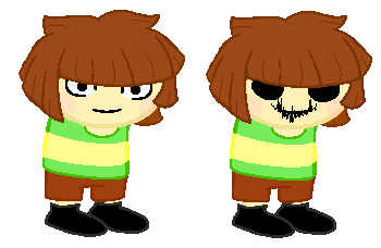 Undertale Chara sprite by apricoskaart on DeviantArt