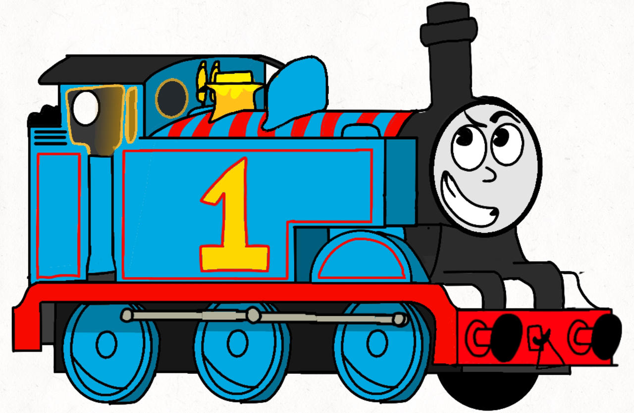 Less Detailed Thomas Basis accurate Thomas by jamesdaredpandaYT on DeviantArt