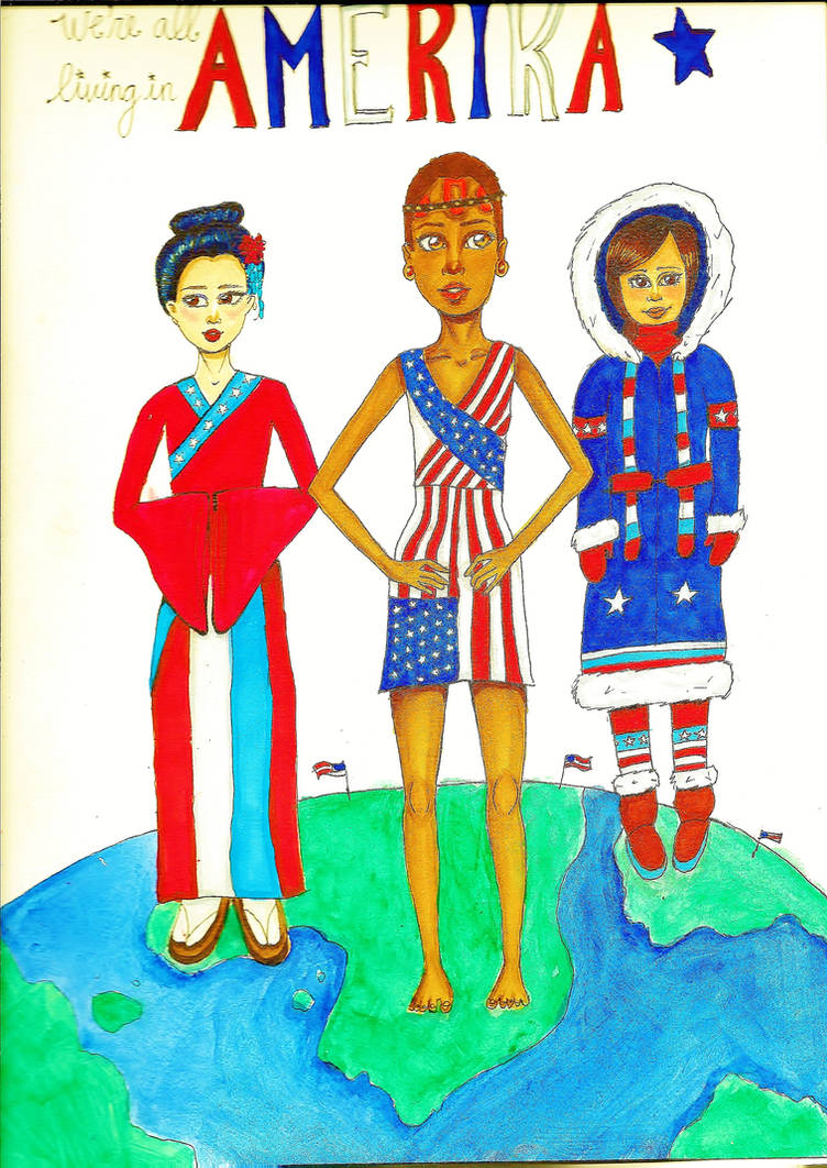 We're All Living in Amerika by lasciviouslace on DeviantArt