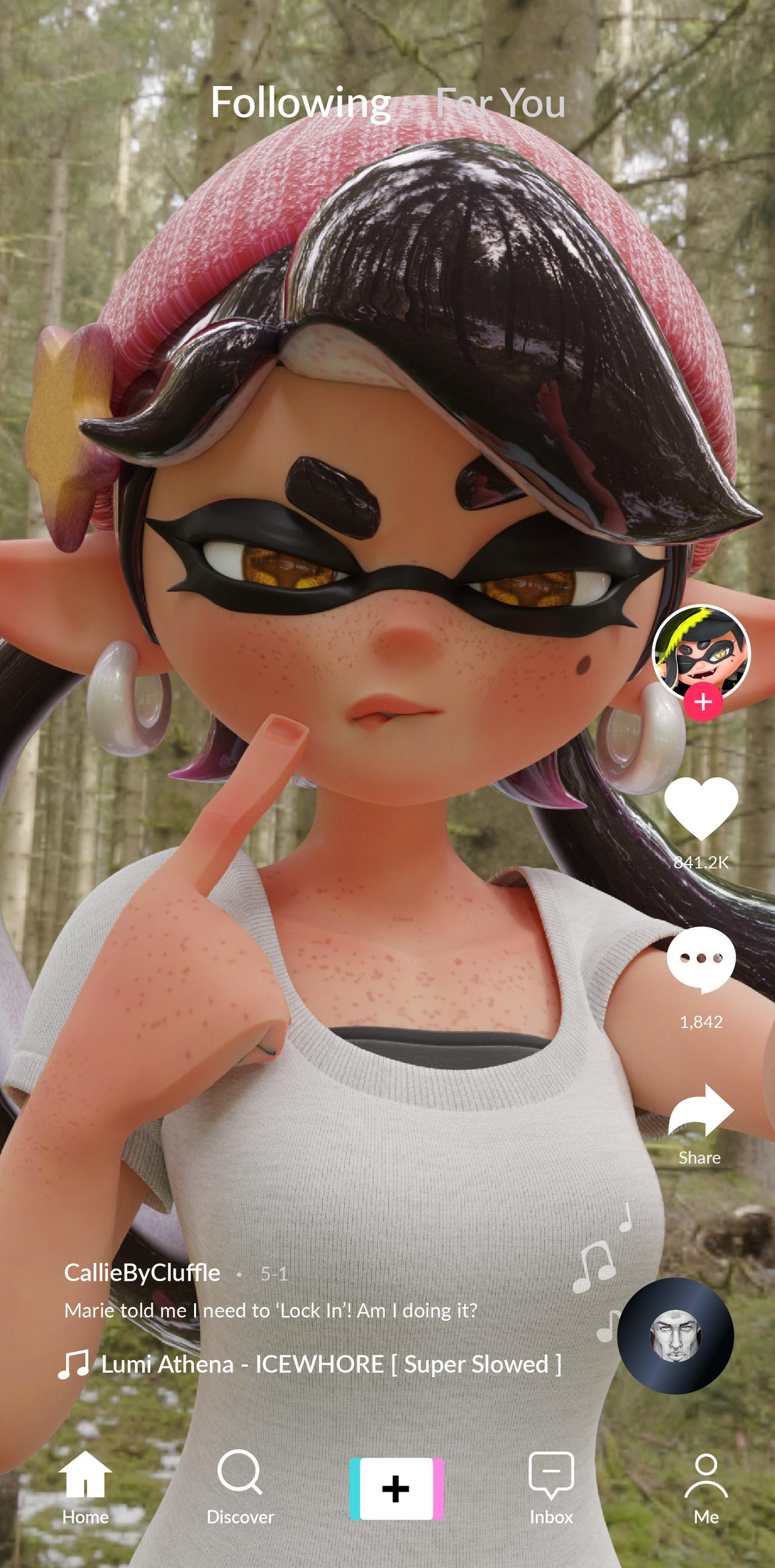Callie Mogging on Tiktok by ClufflePaw on DeviantArt