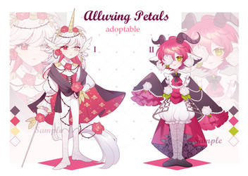ADOPTABLE AUCTION #5 [OPEN 2/2]  Alluring Petals by Chiriririn