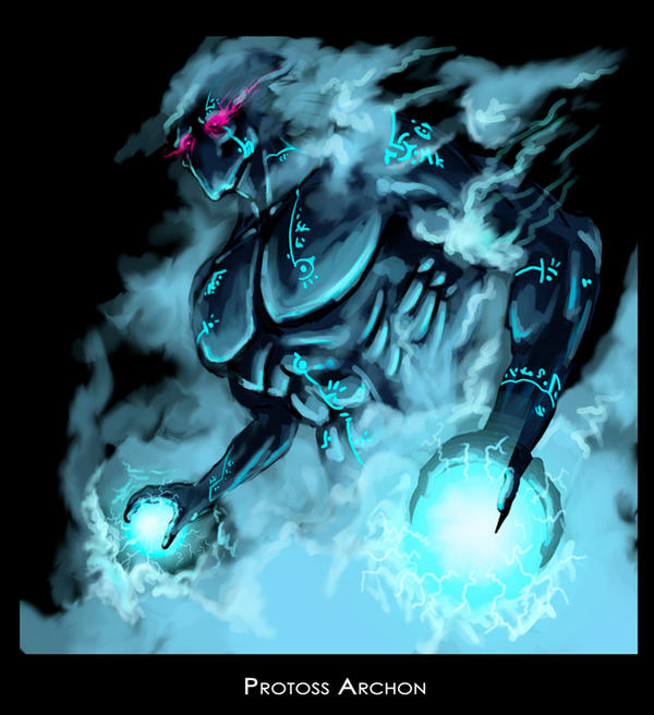 Protoss Archon By Highdarktemplar On DeviantArt