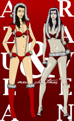 Merry Xmas from Azula + Raven