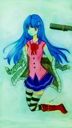 Blue Hair Girl