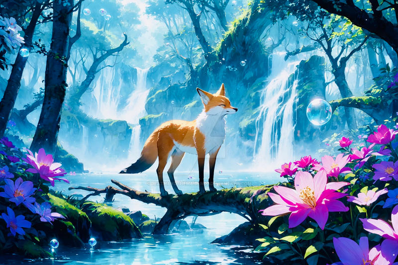 Forest Foxtale Enchanted Forest Fox by deathandthemaiden00 on DeviantArt