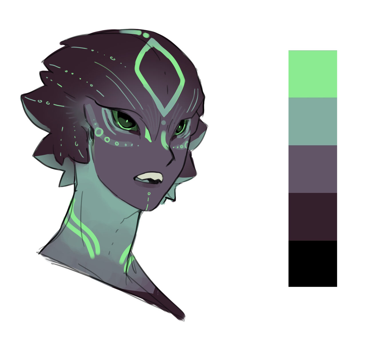 alien - oc by OlegIvolga on DeviantArt