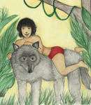 Mowgli and Rama by Annathelle26