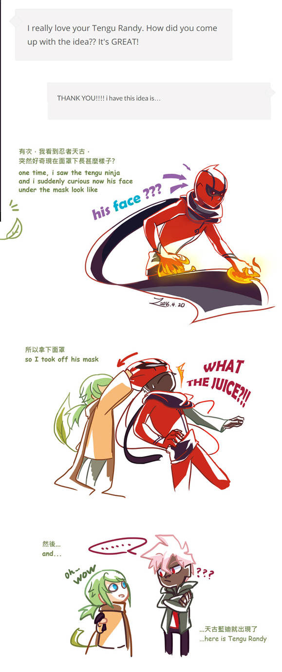 ask Tengu Randy 02 by greenbudbowl on DeviantArt