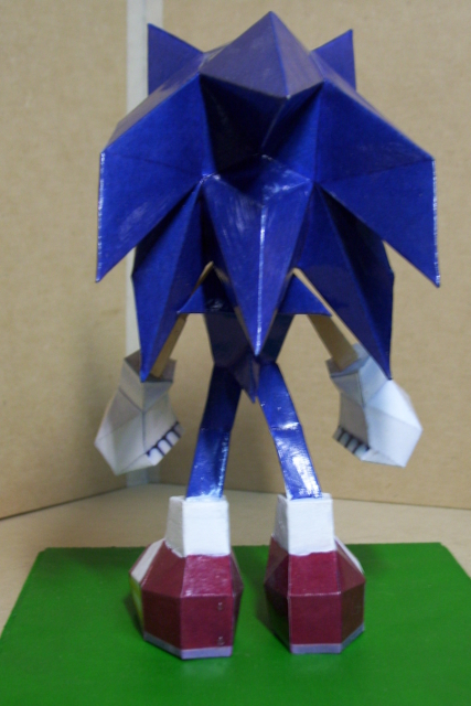 Sonic Papercraft 3