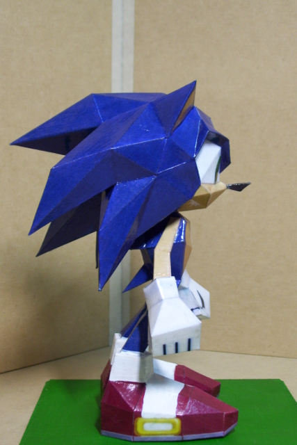 Sonic Papercraft 5